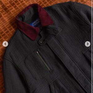 Paratodo Men's Jacket Black Corduroy MD